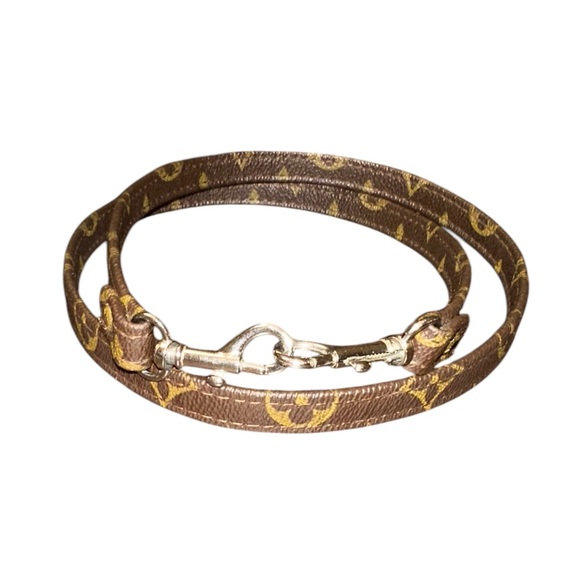 💯 AUTH-Louis Vuitton Brown Monogram Strap - Picture 1 of 5